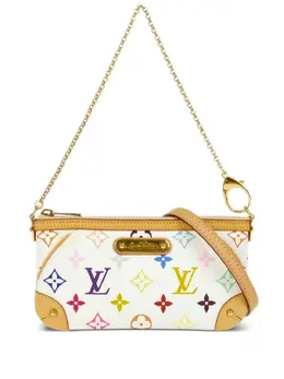 Louis Vuitton Pre-Owned: Белая сумка