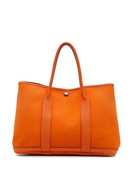 Hermès Pre-Owned: Оранжевая сумка-шоппер