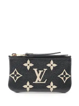 Louis Vuitton Pre-Owned: Чёрный кошелёк 