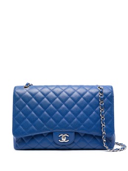 CHANEL Pre-Owned: Голубая сумка 