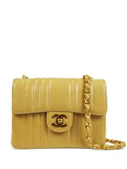 CHANEL Pre-Owned: Бежевая сумка 