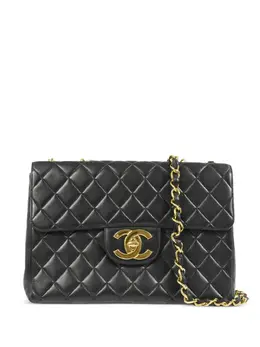 CHANEL Pre-Owned: Чёрная сумка 