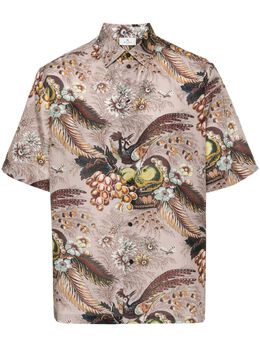 ETRO: Рубашка с растительным принтом 