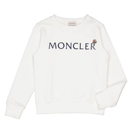 Moncler: Белый свитшот