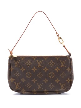 Louis Vuitton Pre-Owned: Коричневый клатч