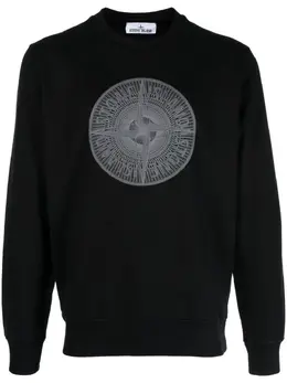Stone Island: Хлопковый свитшот 