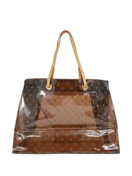 Louis Vuitton Pre-Owned: Коричневая сумка-шоппер