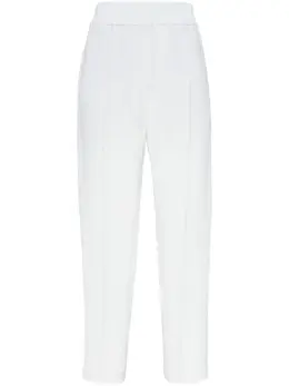 Brunello Cucinelli: Белые брюки 