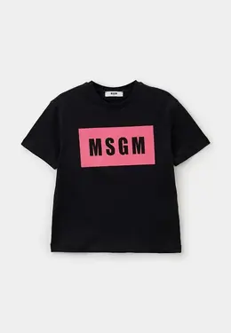 MSGM Kids: Чёрная футболка