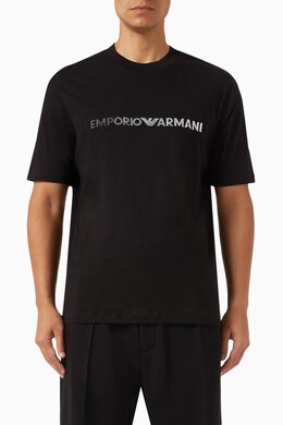 Emporio Armani: Футболка с принтом