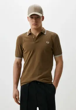 Fred Perry: Коричневое поло 