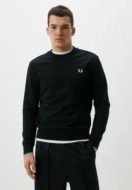 Fred Perry: Чёрный свитшот 