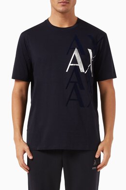 Armani Exchange: Хлопковая футболка AX