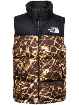 The North Face: Коричневый жилет  1996 Retro Nuptse