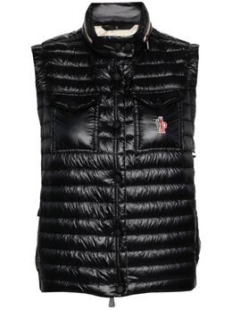 Moncler Grenoble: Чёрный жилет 