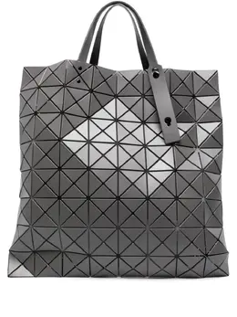 Bao Bao Issey Miyake: Тёмная сумка-шоппер 