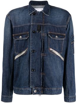 sacai: Прямая куртка 