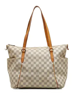 Louis Vuitton Pre-Owned: Белая сумка-шоппер