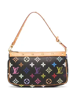 Louis Vuitton Pre-Owned: Чёрная сумка 