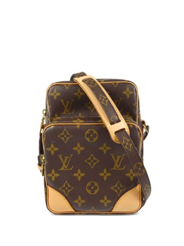 Louis Vuitton Pre-Owned: Коричневая сумка через плечо