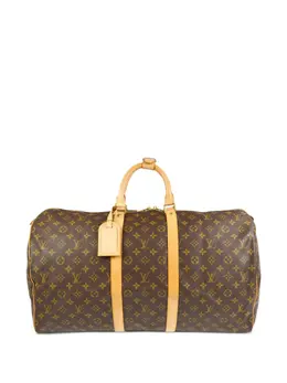 Louis Vuitton Pre-Owned: Коричневая сумка 