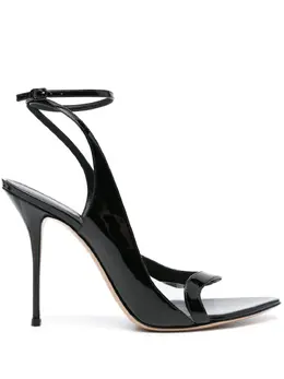 Casadei: Чёрные сандалии 