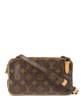 Louis Vuitton Pre-Owned: Коричневая сумка через плечо