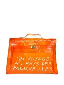 Hermès Pre-Owned: Оранжевая сумка 