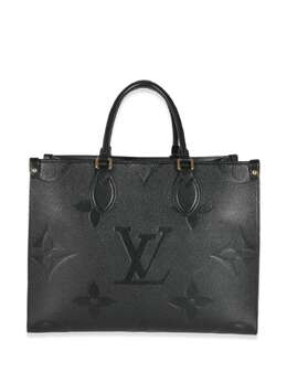 Louis Vuitton Pre-Owned: Чёрная сумка-шоппер 