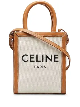 Céline Pre-Owned: Коричневая сумка-шоппер