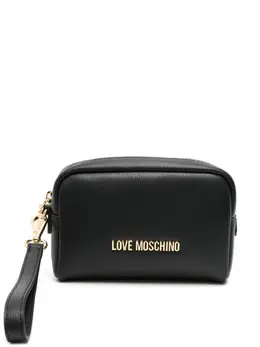 Love Moschino: Чёрный клатч 