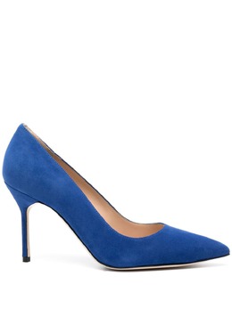 Manolo Blahnik: Голубые туфли  BB