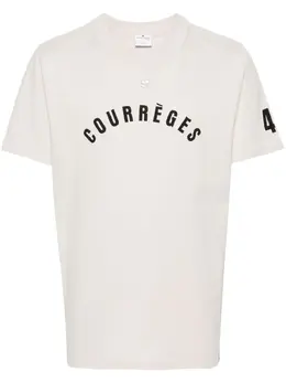 Courrèges: Прямая футболка 