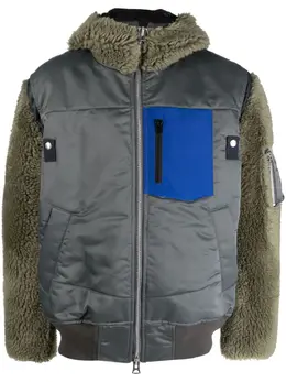 sacai: Куртка с капюшоном 