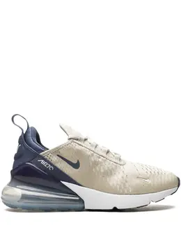 Nike: Голубые кроссовки  Air Max 270