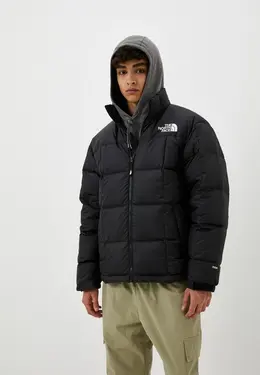 The North Face: Чёрный пуховик 