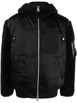 sacai: Куртка с капюшоном 