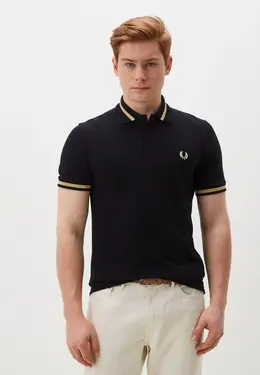 Fred Perry: Чёрное поло 