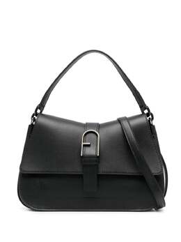 Furla: Чёрная сумка 