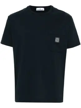 Stone Island: Хлопковая футболка 