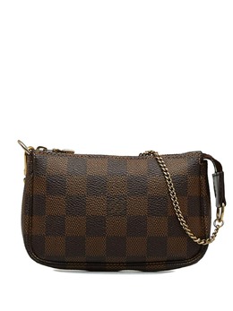 Louis Vuitton Pre-Owned: Коричневая сумка 