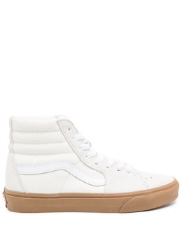 Vans: Белые кроссовки  Sk8-Hi