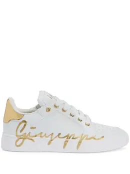 Giuseppe Zanotti: Белые кроссовки 