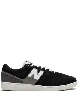 New Balance: Чёрные кроссовки 