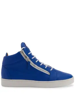 Giuseppe Zanotti: Голубые кроссовки  Frankie
