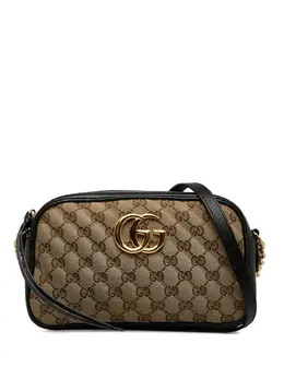 Gucci Pre-Owned: Коричневая сумка