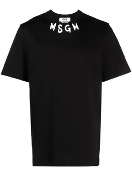 MSGM: Футболка с принтом 