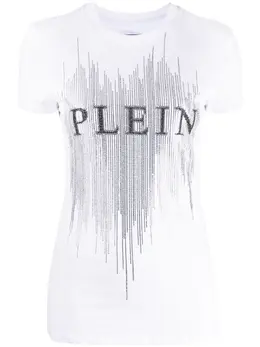 Philipp Plein: Белая футболка 