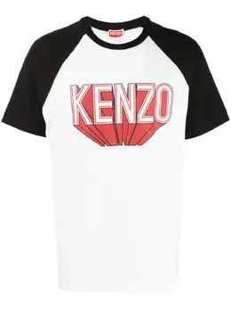 Kenzo: Футболка с принтом 