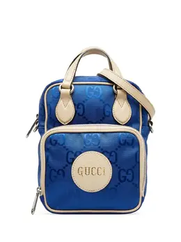 Gucci Pre-Owned: Голубая сумка 